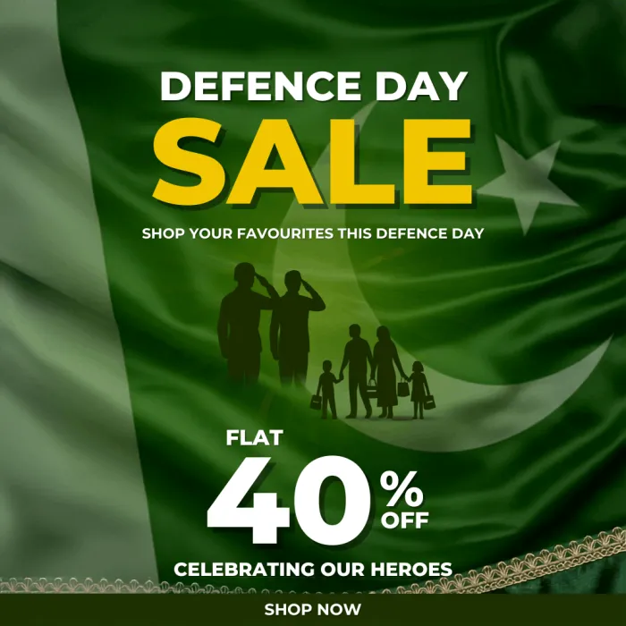 Defence Day Flat 40% off
